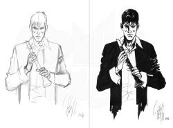 Dylan Dog con clarinetto