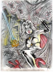 Pinup  Vampira a Colori